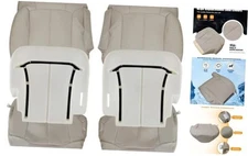  Tan #152 Driver and Passenger Side Bottom & Top Back Replacement Seat Covers 