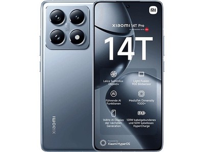 XIAOMI 14T Pro 512 GB Titan Blue Dual SIM NEU MİT VERPACKUNG UNGEÖFFNET!!!