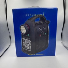 Vintage Claybrooke 10 in 1 TV Companion AM/FM Radio Lantern Flashlight 2003