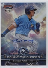 2018 Bowman's Best Power Producers Auto 45/50 Brendan McKay #PP-BM Auto 2f9