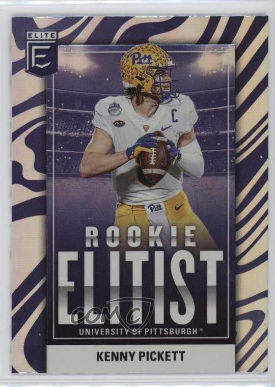 2022 Panini Donruss Elite Rookie Elitist Kenny Pickett #RE-1 RC o8g