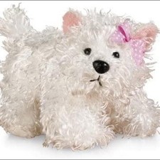 Webkinz White Terrier - perfect condition 