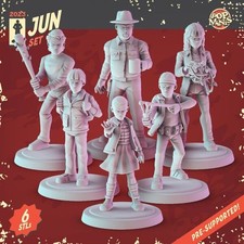 Stranger Things Weirder Stuff - Round 1 - POP MINIS 28mm 32mm Scale Miniatures