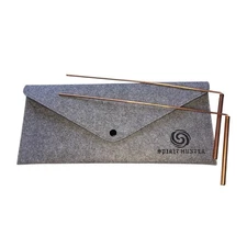 Spirit Hunter 99.9% Copper Dowsing Rod 2Pcs Divining Rods With Bag
