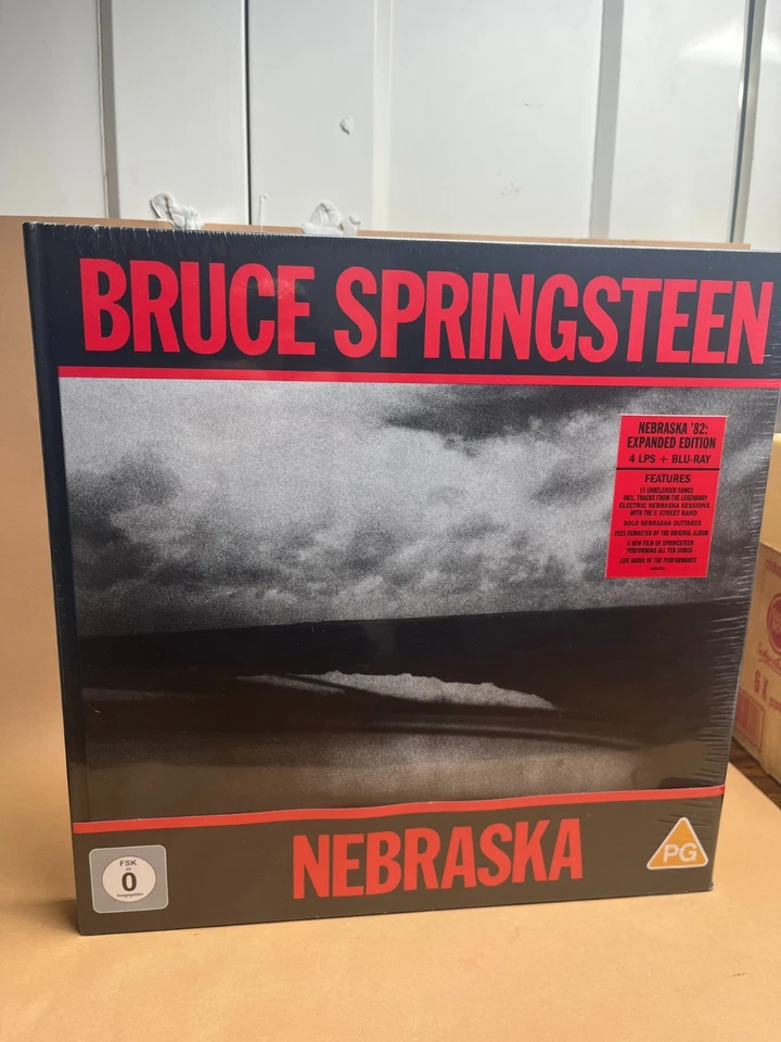 BRUCE SPRINGSTEEN: Nebraska '82 Expanded Edition 4LP + Blu-Ray Box Set 2025 NEW - Image 2 of 4