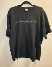 Nike Air Jordan Michael Jordan Black Graphic Tee XL Made in USA "Fear Is"