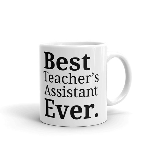 Best Teacher's Assistant Ever Coffee Tea Ceramic Mug Office Work Cup Gift - 第 1/3 張圖片