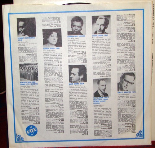 The English Country Dancing Master LP Vox Productions 1959 STDL 500-470 - Picture 4 of 4