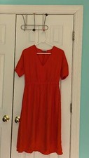 Women's Everlane Dress, Size 6, Red