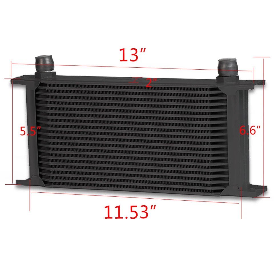 19 Row AN10 Engine Oil Cooler Kit Fit For BMW E36 E46 Euro E82 E9X 135 -G - Image 2 of 4