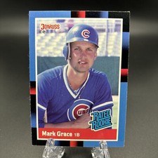 1988 Donruss Mark Grace Rated Rookie Card R35701 **READ DESCRIPTION**