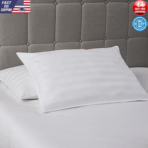 Extra Soft Hypoallergenic Down Alternative Bed Pillow Stomach Sleepers New