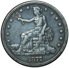 1877 Trade Dollar VF Very Fine Condition Nice Original Patina