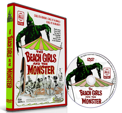 The Beach Girls and the Monster (1965) - Jon Hall, Sue Casey eBay