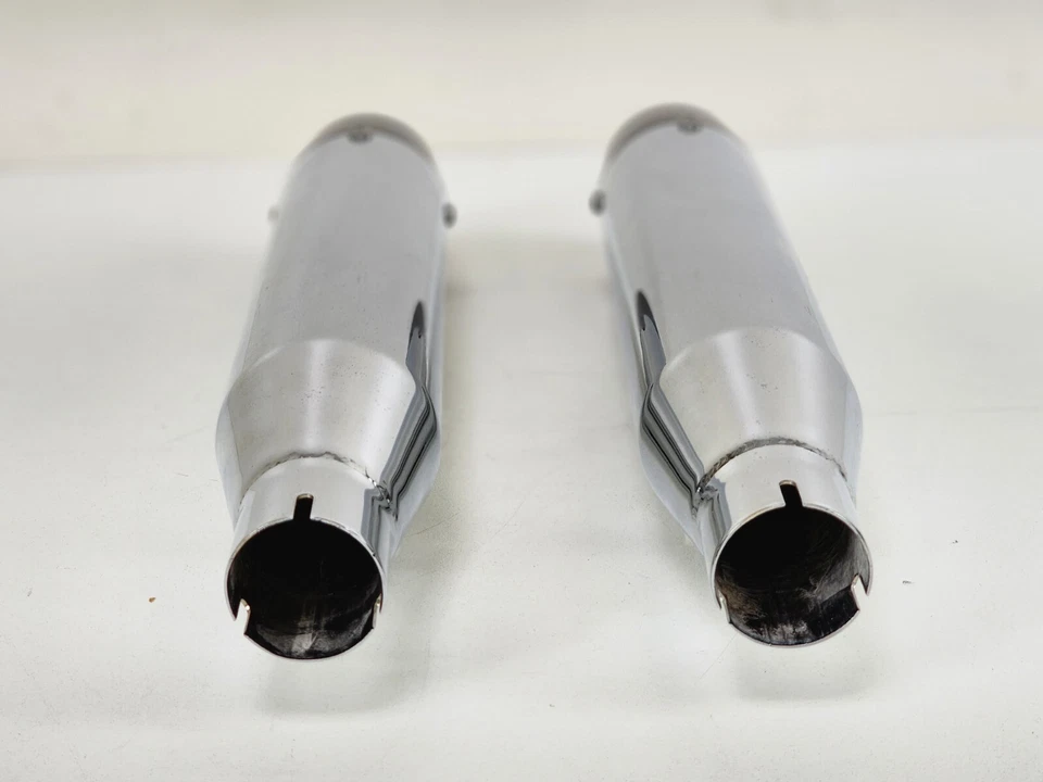 Chinelos curtos duplos Two Brothers Racing 005-4710499D / 08-20 Dyna & Sportster - Imagem 4 de 4