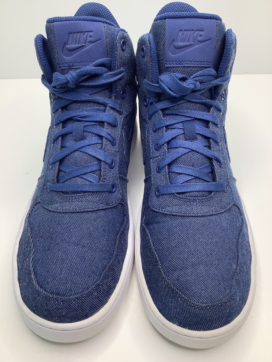 Nike Mens Court Borough Jean Rare Chambray 844884-400 Size Nike Mens Court Borough Jean Rare Chambray 844884-400 Size