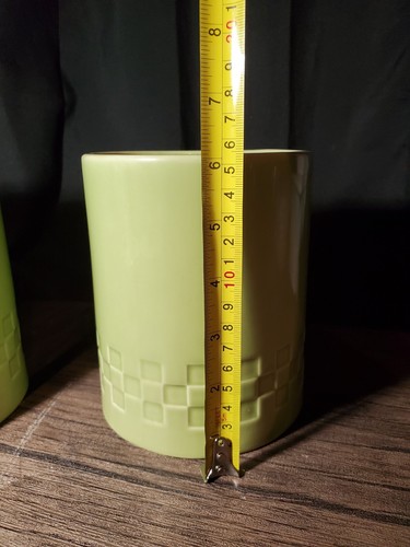 Rare Vintage Chantal Green Ceramic Jars - Picture 16 of 20