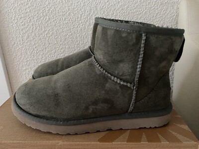 UGG Boots, 37/US 6, Classic Mini, Olive 