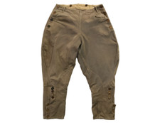 Vintage 70's Twill Jodhpurs Breeches Riding Button Fly Pants Trousers