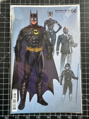 DC Batman '89 #1 Quinones Card Stock Design Cover 1:25