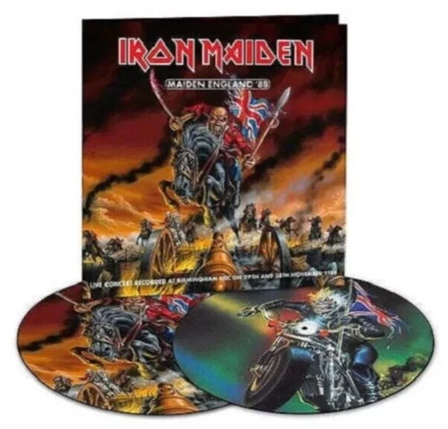 Iron Maiden – Maiden England 88 2x Vinyl, Limited Edition, Picture Disc, Sealed