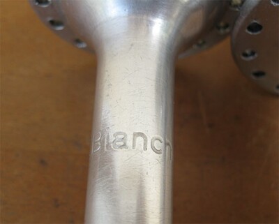 Paire De Moyeux De Roue Avant/arrière Acier Vélo Vintage - 36 Trous - Époque Héroïque