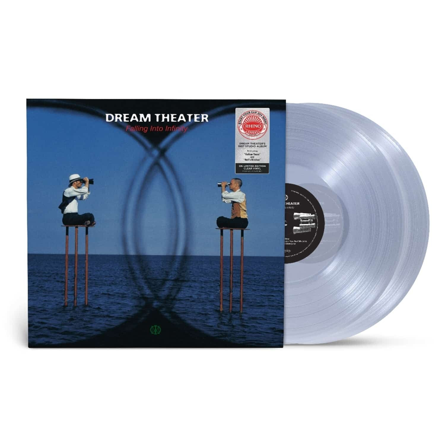 Dream Theater Falling Into Infinity Double Vinyl LP Transparent Indie Exclusive