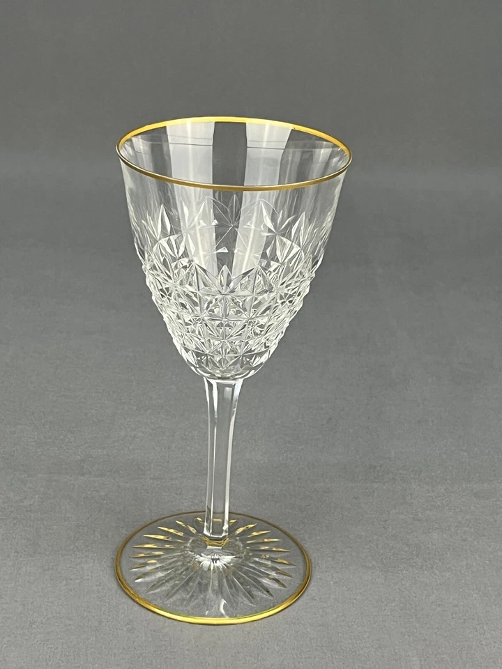 Baccarat Francia Cristal BELLINZONA ORO 6 3/4" Copa de Vino Foto 4 de 4