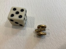 Vintage Tiny Diecast Metal Miniature Replica Cannon