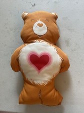 Care Bears TENDERHEART PILLOW 12" Plush VINTAGE Stuffed Animal