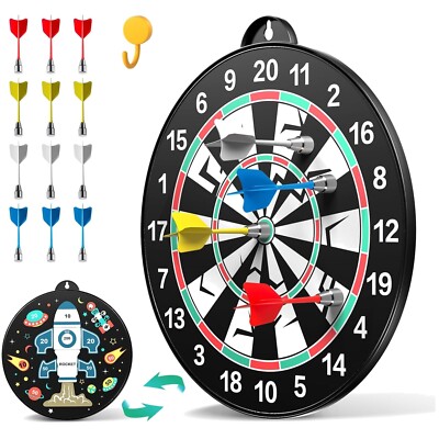 Dartscheibe, magnetisch, Kinder, 12 Pfeile, Party, Indoor, Outdoor Spielzeug