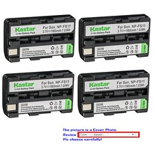 Kastar Replacement Battery for Sony NP-FS11 AC-VF10 Sony Cyber-shot DSC-F505V