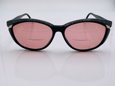Vintage BerDel 8625 Black Gray Oval Sunglasses FRAMES ONLY