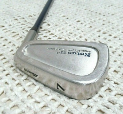 Mizuno NOTUS Synchro Turn 52+3 Incliner Cavity 7 Iron RH~Reg Flex