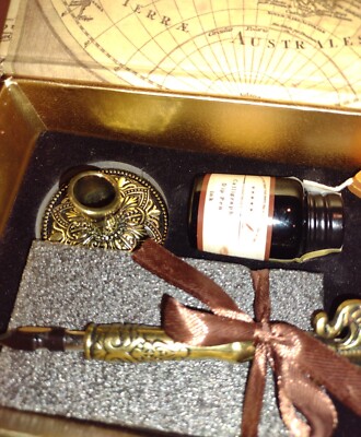 The Writing Collection Calligraphy Pen And Ink Boxed Gift Set