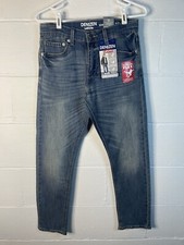 Levi's Denizen Boys 208 Taper Fit Adjustable Waist Blue Jeans Regular 14