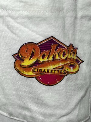 dakota cigarettes Vintage Dakota Cigarettes Shirt Size XL 90s Pocket Tee