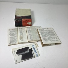 24 Vintage PRINT MOUNTS For Polaroid Land Roll Film  75 Speed Film Box Only .