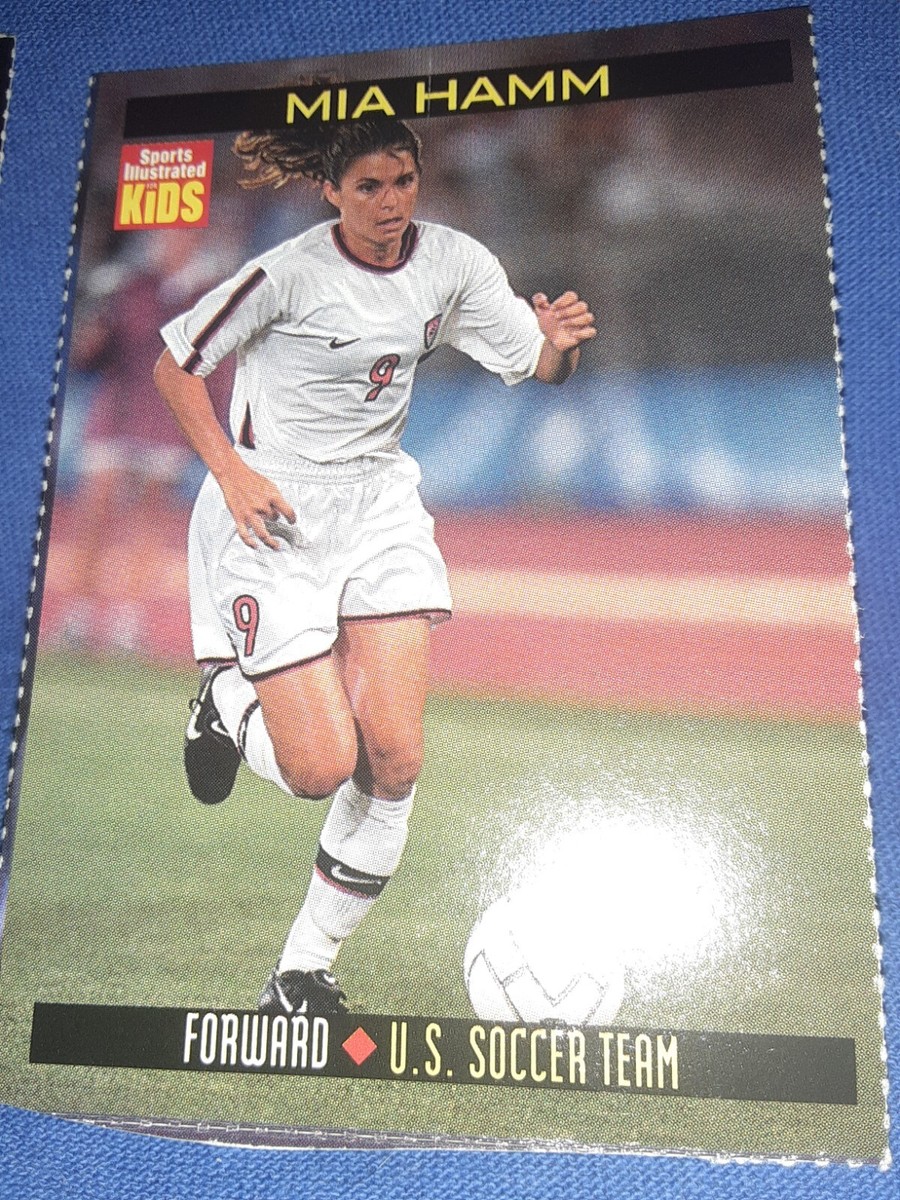 MIA HAMM Rare 1999 Sports Illustrated For Kids USWNT Card USA