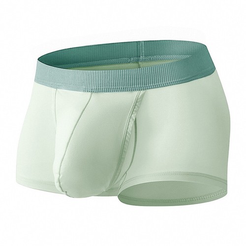 Sexy Men's Cool Breathable Underwear Soft Ultra-thin Boxer Brief Trunks Shorts - Picture 18 of 26