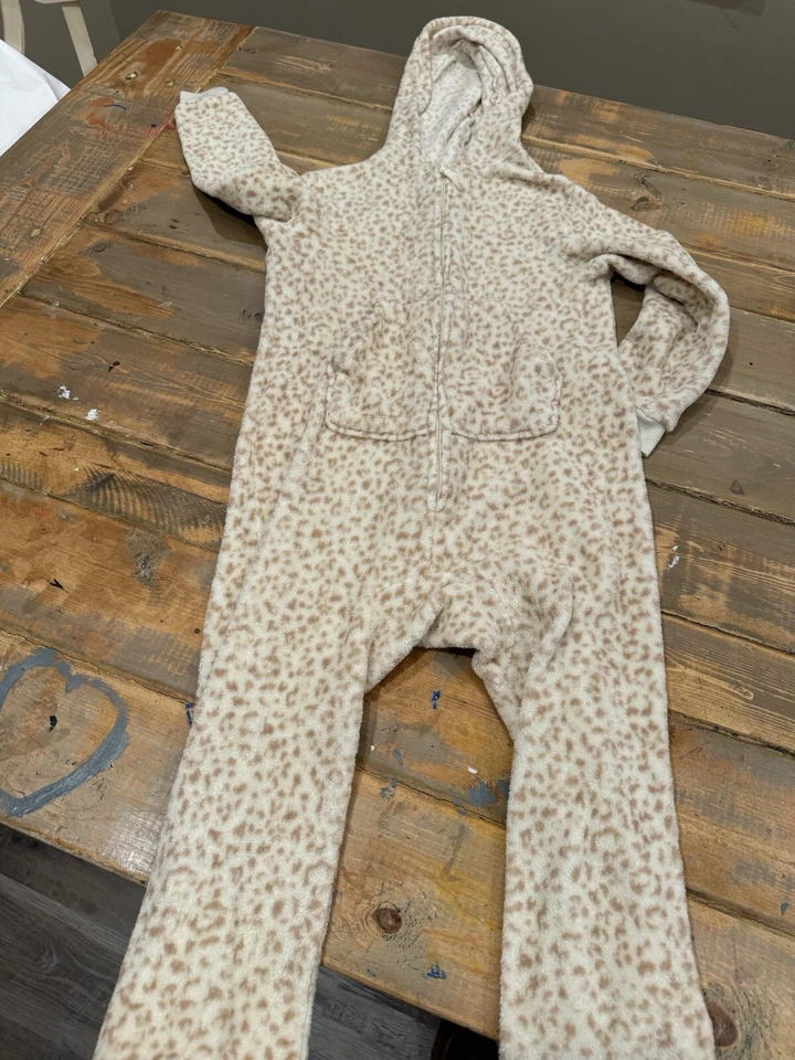 2 PARES De PIJAMAS GATO Y JACK TARGET UNA PIEZA NIÑAS XL 14 Navidad Y Leopardo Foto 3 de 4