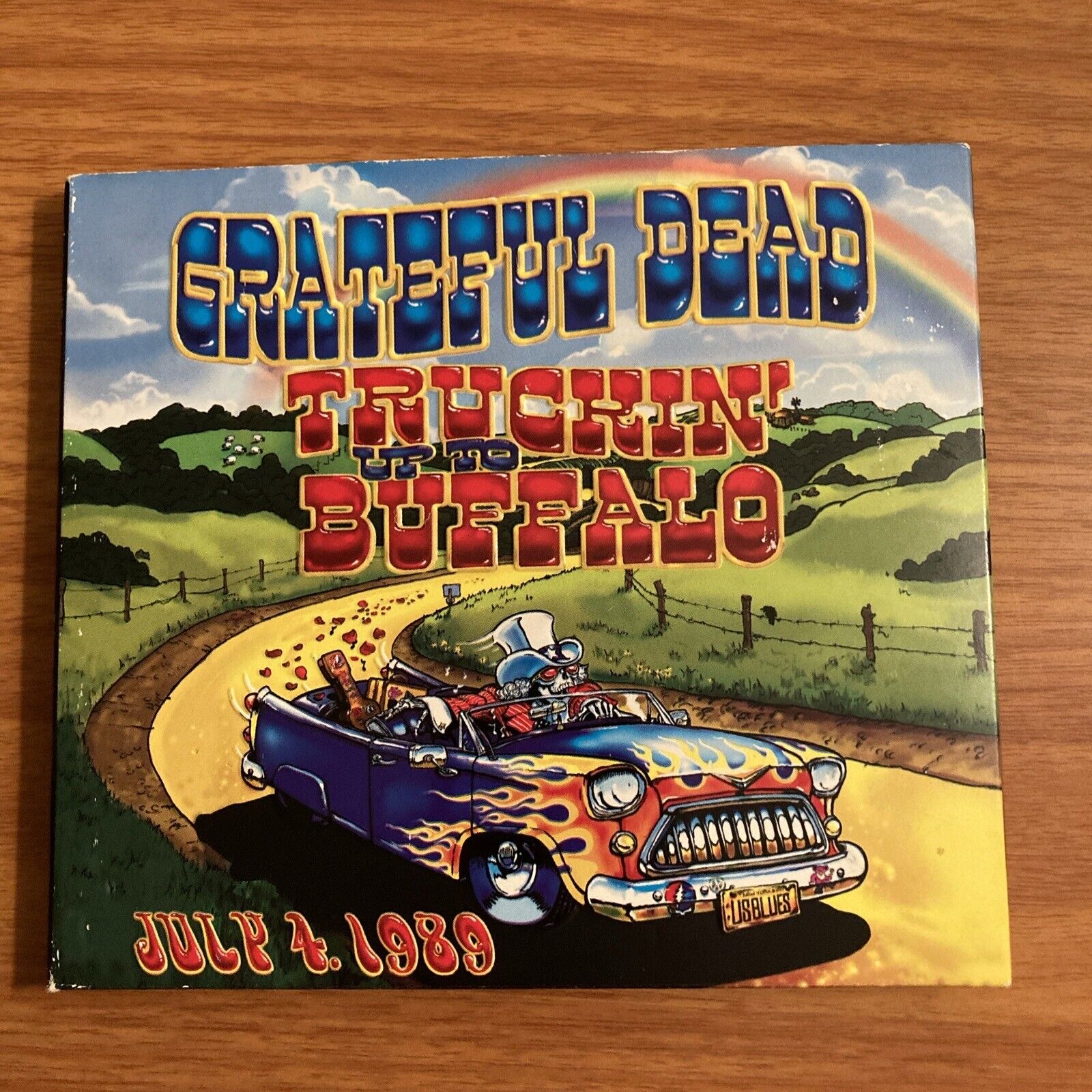 GRATEFUL DEAD Truckin' Up To Buffalo Live July 4, 1989.  2 CD Set 2005 Pre-owned
