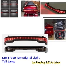 Tail Lamp Turn Light For Harley Touring King Tour Pak Pack 14-UP LED Brake Trunk