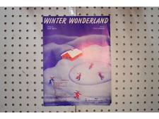 1934 - Winter wonderland - Sheet Music