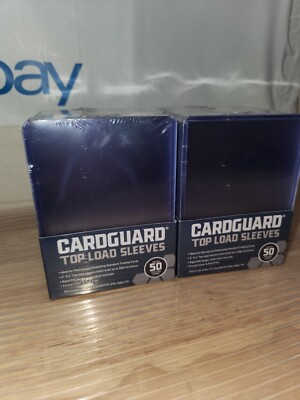 Cardguard Trading Card 50ct Top Load Sleeves