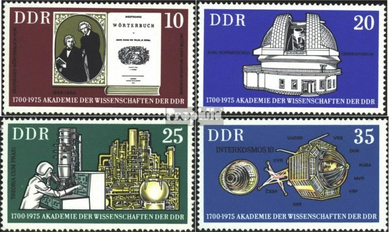 DDR 2061-2064 (kompl.Ausgabe) postfrisch 1975 Wissenschaften - Bild 1 von 1