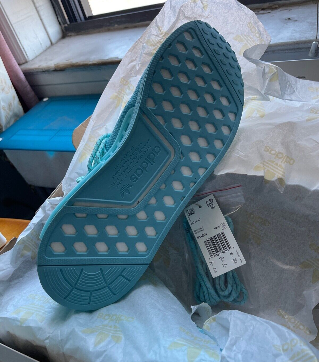 adidas gazelle silver green womens Adidas x Pharrell Williams Men's HU NMD Clear Aqua / Light Aqua / Black Low  Top Sneakers