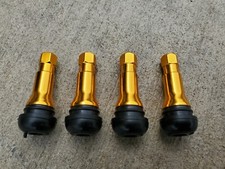 4 Gold Chrome Valve Stems Caps Honda Pioneer Yamaha Kawasaki Mule Golf Cart Donk 4 Gold Chrome Valve Stems Caps Honda Pioneer Yamaha Kawasaki Mule Golf Cart Donk