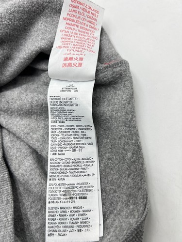 Levi's Strauss & Co Boys Gray Sweatshirt Hoodie Size 16 J. (176) - Picture 5 of 9