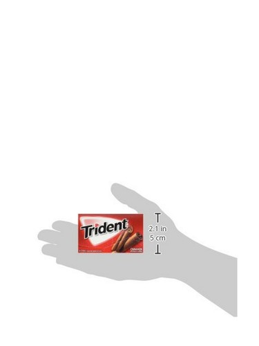 Dreizack Zimt zuckerfreier Kaugummi - mit Xylit - 12 Packungen (168 Stück insgesamt) - Bild 5 von 8